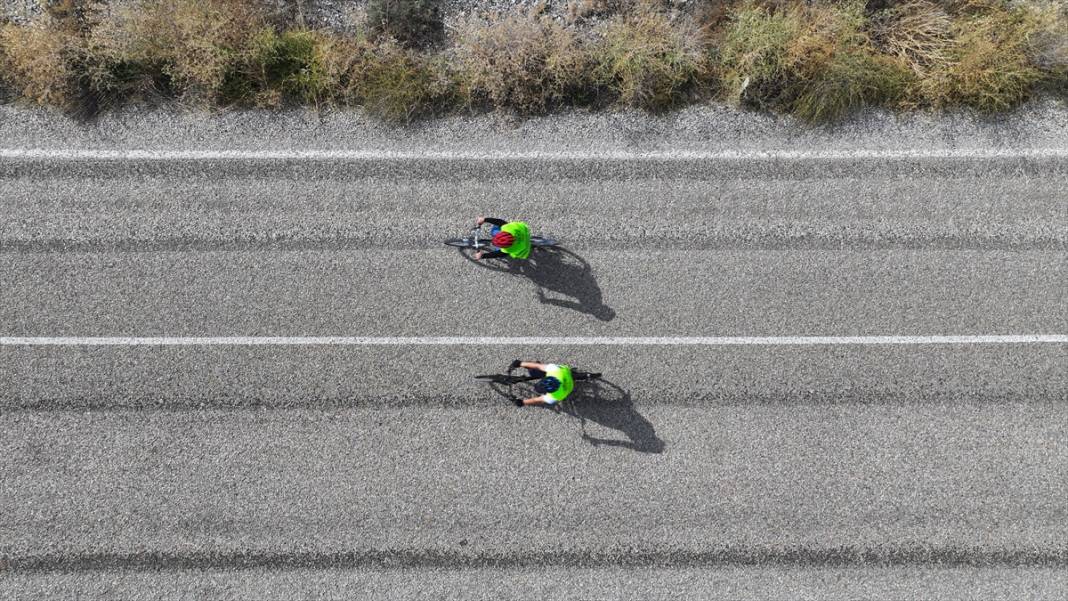 Konya’da pedallar tarihi ve doğal güzellikler için çevrildi 2